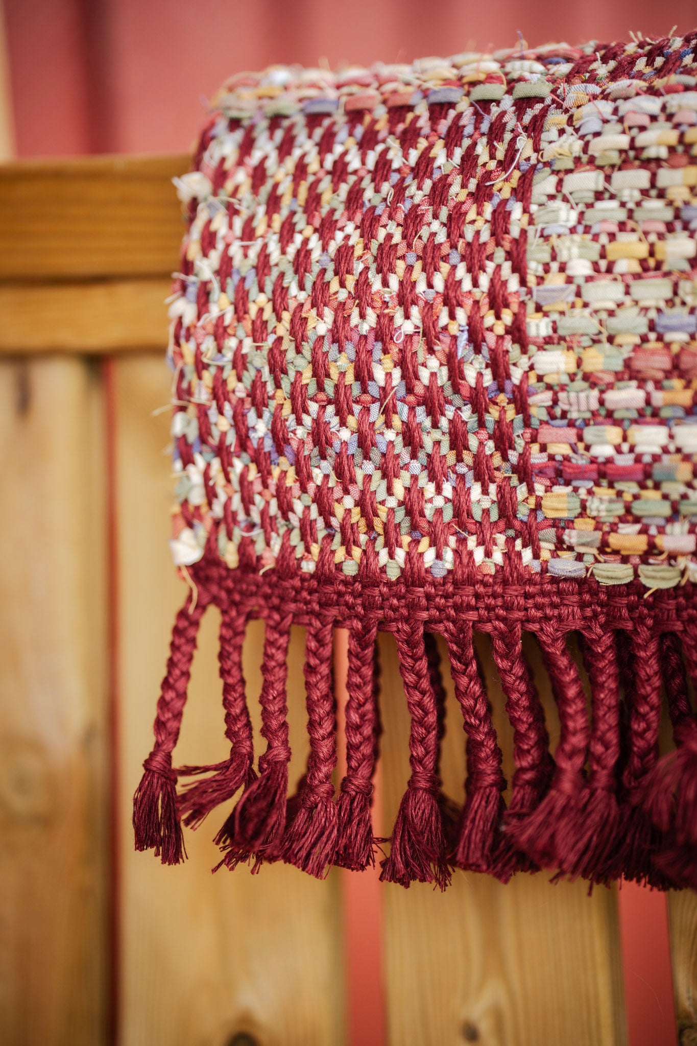 Mönster - Matta av mattlin