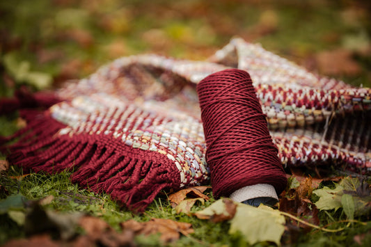 Mönster - Matta av mattlin