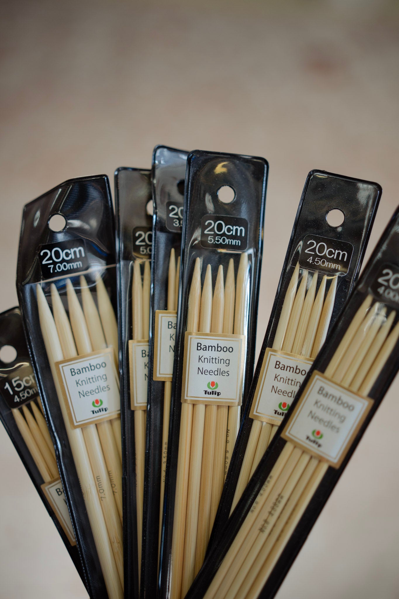 Strumpstickor i Bambu
