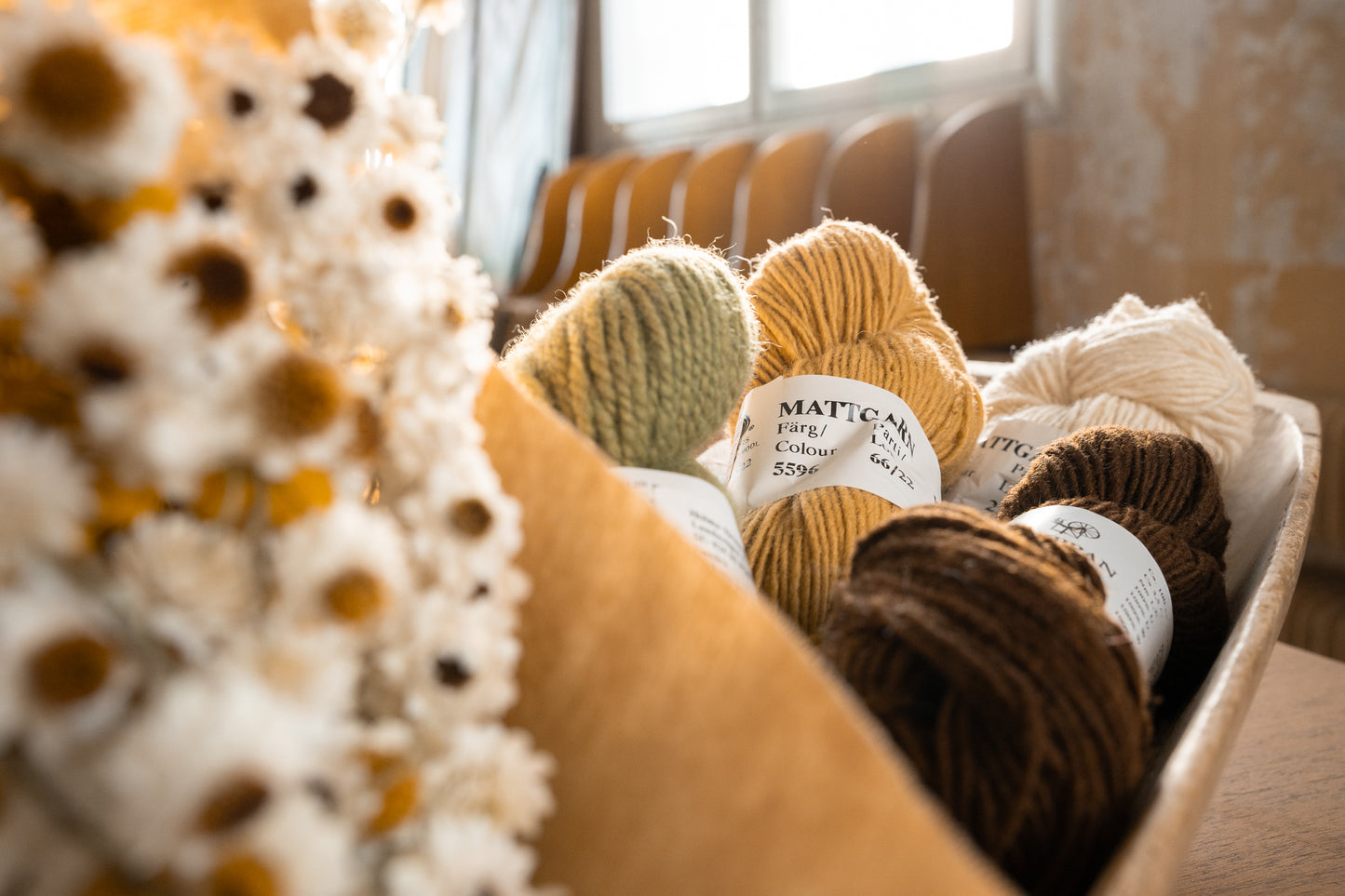 Klippan Ullgarn - Mattgarn Nm 1,25